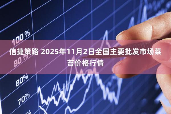 信捷策路 2025年11月2日全国主要批发市场菜苔价格行情